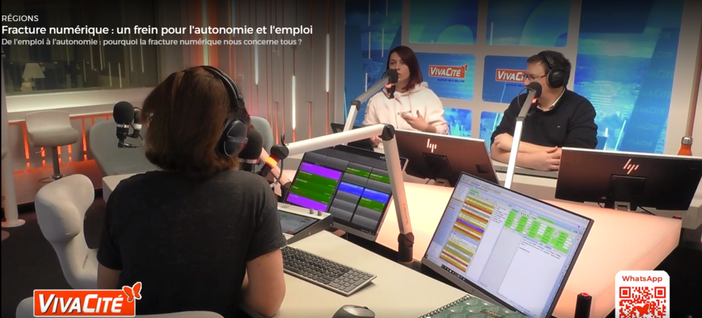 Ill. Les EPN à l’antenne de Vivacité : le CEDEG de Gembloux partage son expérience 