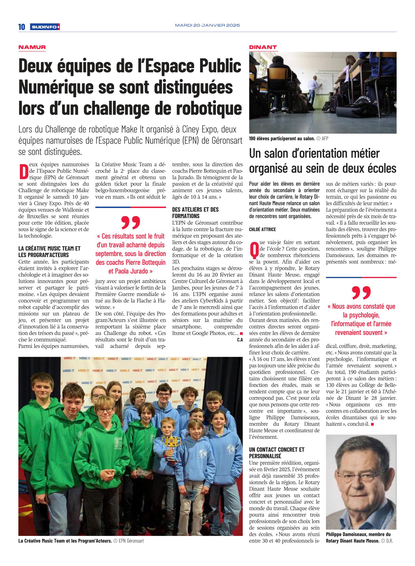 Article  Sudinfo EPN Géronsart