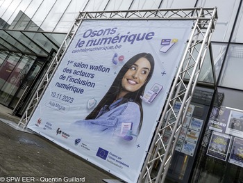 Retour en images sur le 1er salon wallon des acteurs de l'inclusion numérique : cliquez ici